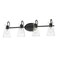 Maxim Lighting Ava 4-Light Bath Vanity, Black 12484CLBK - alternate 1